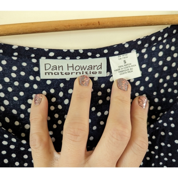 Dan Howard Maternities Midi Dress - Size S - Picture 7 of 9